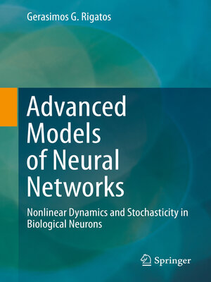 cover image of Advanced Models of Neural Networks